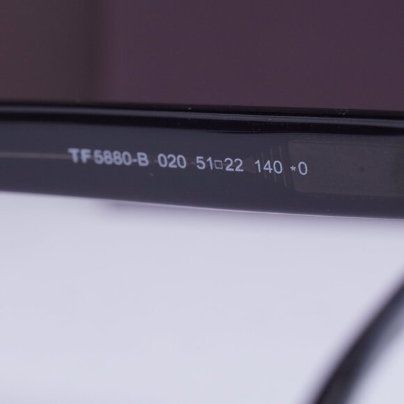 Tom Ford FT5880-B 020 Square Eyeglasses 51mm - Grey/Clear Blue Light Block - Picture 9 of 10